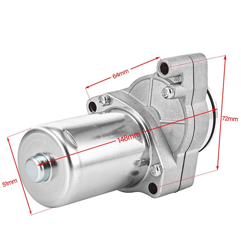 TRKIMAL محرك بدء تشغيل 3 براغي مع كابل لدراجات التراب 50cc 70cc 90cc 100cc 110cc 125cc وكروت الذهاب والدراجات الرباعية والدراجات الرملية وQuad 4 Wheelers SSR Roketa Taotao Coolster Jonway SunL - Image 4